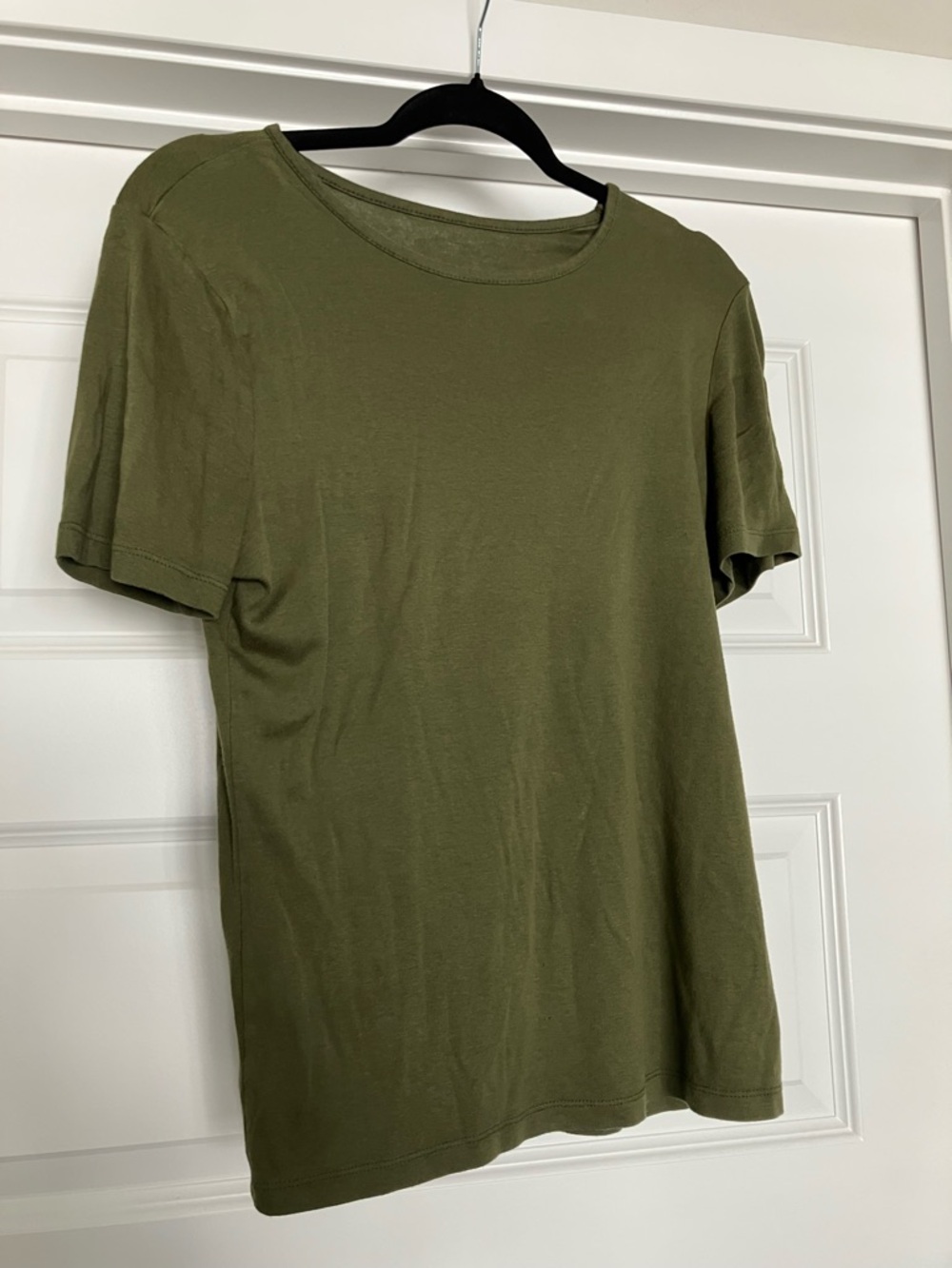 A New Day Dark Green short sleeve T-Shirt Women Size Medium 2026-427